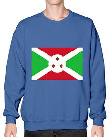 Burundi 523# - world flags- Sweatshirt - Crew