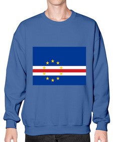 Cabo Verde 525# - world flags- Sweatshirt - Crew