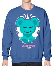 Calm Your Mind 189# - yoga- Sweatshirt - Crew