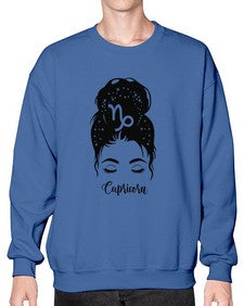 Capricorn Woman - capricorn- Sweatshirt - Crew