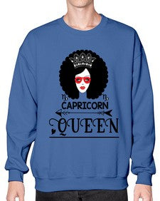 Capricorn queen 197# - capricorn- Sweatshirt - Crew