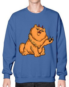 Cat 31# - cartoon animals- Sweatshirt - Crew