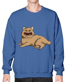 Cat 34# - cartoon animals- Sweatshirt - Crew