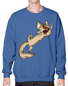 Cat 38# - cartoon animals- Sweatshirt - Crew