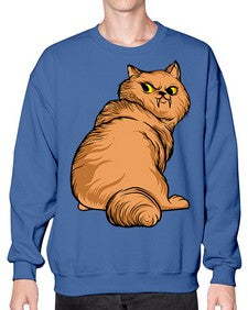 Cat 48# - cartoon animals- Sweatshirt - Crew