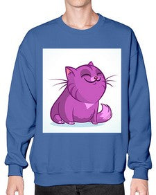 Cat 60# - cartoon animals- Sweatshirt - Crew