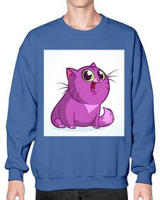 Cat 61# - cartoon animals- Sweatshirt - Crew