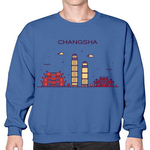 Changsha 555# - cities- Sweatshirt - Crew