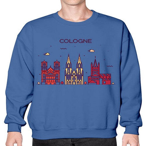 Cologne 595# - cities- Sweatshirt - Crew