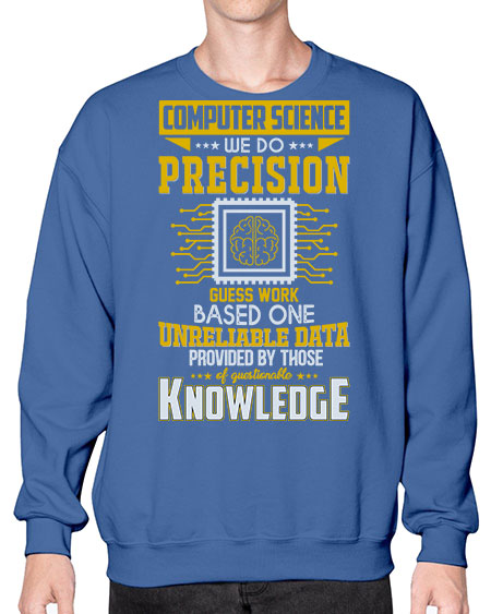 Computer Science we do 278# - general science- Sweatshirt - Crew