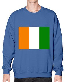 Cote dIvoire 632# - world flags- Sweatshirt - Crew
