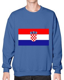 Croatia 633# - world flags- Sweatshirt - Crew