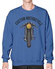Custom motorcycle 15# - motorcycle- Sweatshirt - Crew