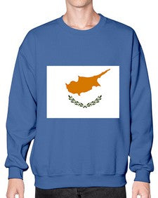 Cyprus 636# - world flags- Sweatshirt - Crew