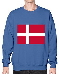 Denmark 657# - world flags- Sweatshirt - Crew
