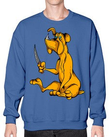 dog 107# - dogs- Sweatshirt - Crew