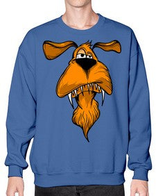 Dog 112# - cartoon animals- Sweatshirt - Crew