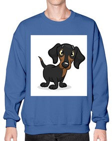 Dog 85# - cartoon animals- Sweatshirt - Crew