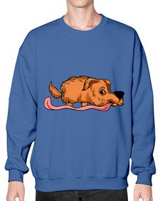 Dog 89# - cartoon animals- Sweatshirt - Crew