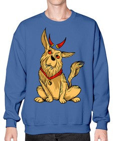Dog 91# - cartoon animals- Sweatshirt - Crew