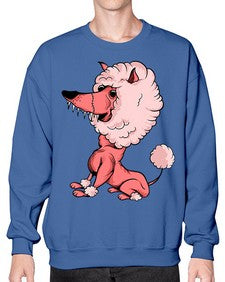 Dog 92# - cartoon animals- Sweatshirt - Crew