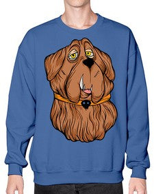 Dog 94# - cartoon animals- Sweatshirt - Crew