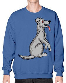 Dog 97# - cartoon animals- Sweatshirt - Crew
