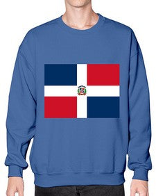 Dominican Republic 677# - world flags- Sweatshirt - Crew