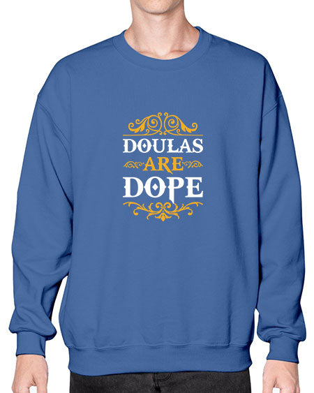 Doulagiftsdoulasaredopetshirt726# - doubla- Sweatshirt - Crew
