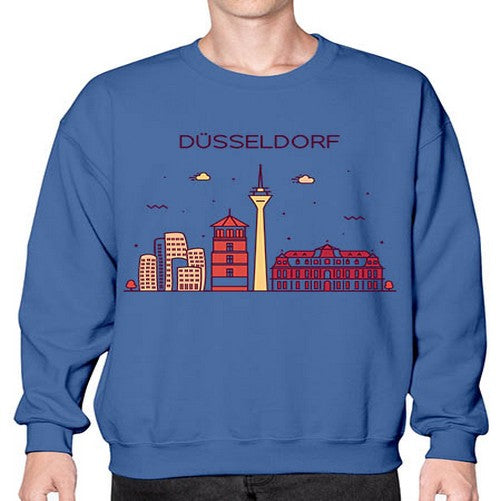 Dusseldorf 698# - cities- Sweatshirt - Crew
