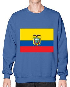 Ecuador 699# - world flags- Sweatshirt - Crew