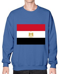 Egypt 704# - world flags- Sweatshirt - Crew