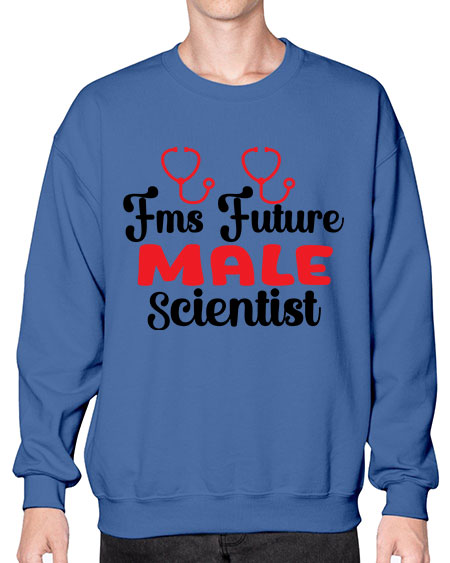Fms Future Male Scientist 266# - general science- Sweatshirt - Crew