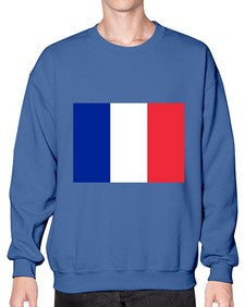 France 741# - world flags- Sweatshirt - Crew