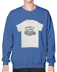 Good girls sitt 25# - motorcycle- Sweatshirt - Crew