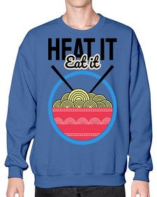 Heat it Eat it 1037# - Ramen- Sweatshirt - Crew