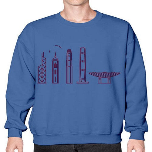HongKong 901# - cities- Sweatshirt - Crew