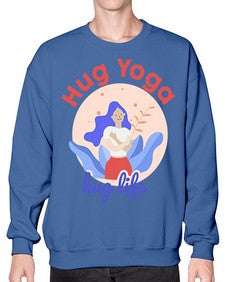 Hug Yoga Hug Life 261# - yoga- Sweatshirt - Crew