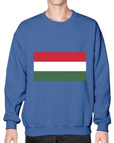 Hungary 913# - world flags- Sweatshirt - Crew