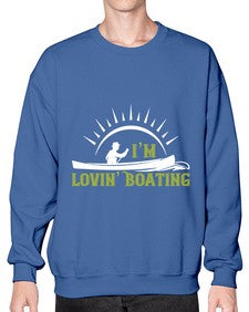 Im lovin Boating 25# - boats- Sweatshirt - Crew