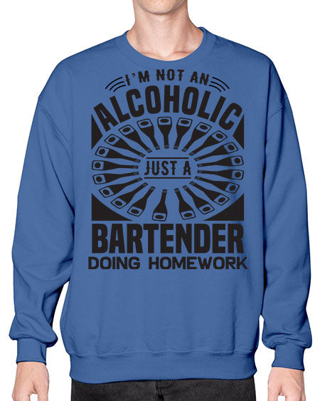 Im not an Style 233# - bartender- Sweatshirt - Crew
