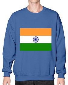 India 937# - world flags- Sweatshirt - Crew