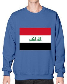 Iraq 961# - world flags- Sweatshirt - Crew