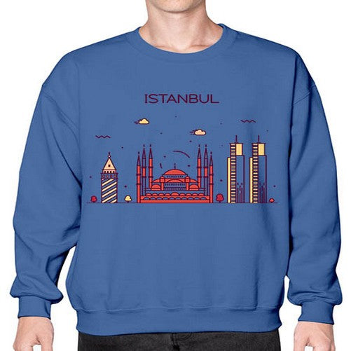 Istanbul 968# - cities- Sweatshirt - Crew