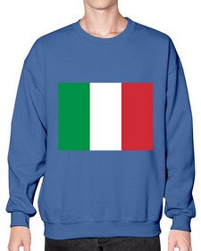 Italy 970# - world flags- Sweatshirt - Crew