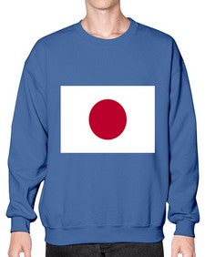 Japan 988# - world flags- Sweatshirt - Crew