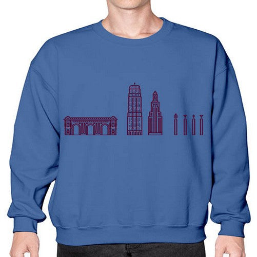 KansasCity 1017# - cities- Sweatshirt - Crew