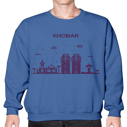 Khobar 1051# - cities- Sweatshirt - Crew