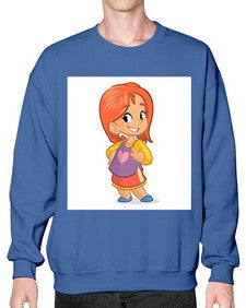 Kid 153# - cartoon general- Sweatshirt - Crew