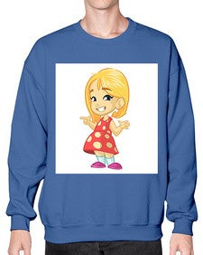 Kid 154# - cartoon general- Sweatshirt - Crew
